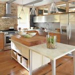 kitchen with corian countertops